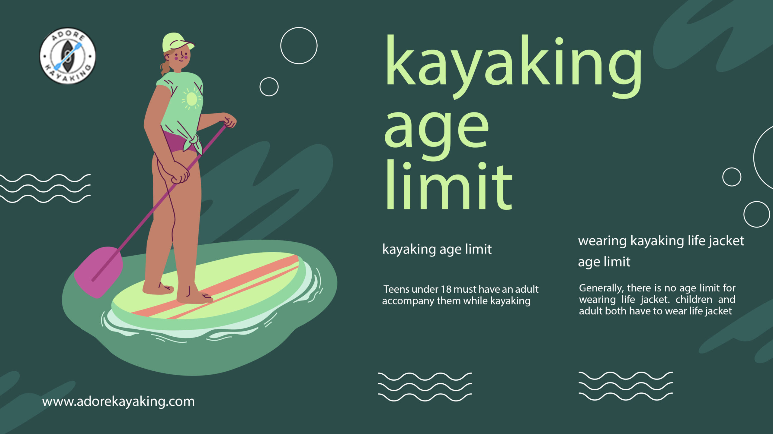 kayaking age limit