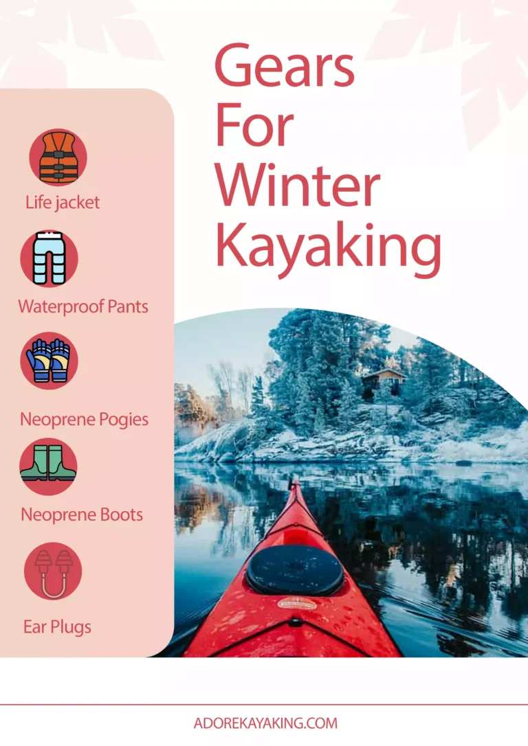 winter kayaking gears