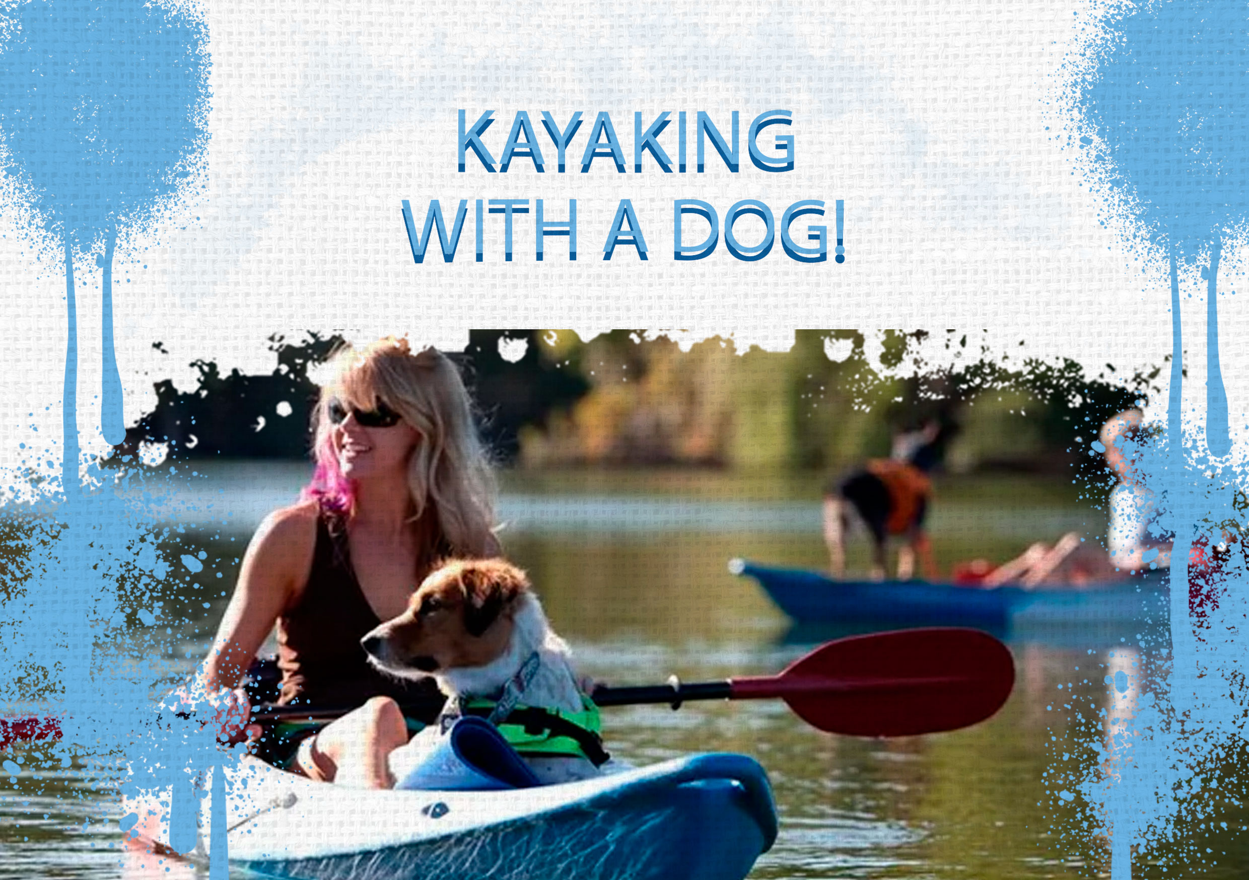 kayaking with a dog